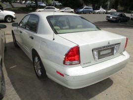 2002 MITSUBISHI DIAMANTE LS, 3.5L AUTO, COLOR WHITE, STK 153709